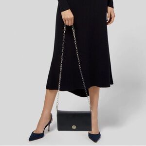 Tory Burch Robinson Chain Wallet